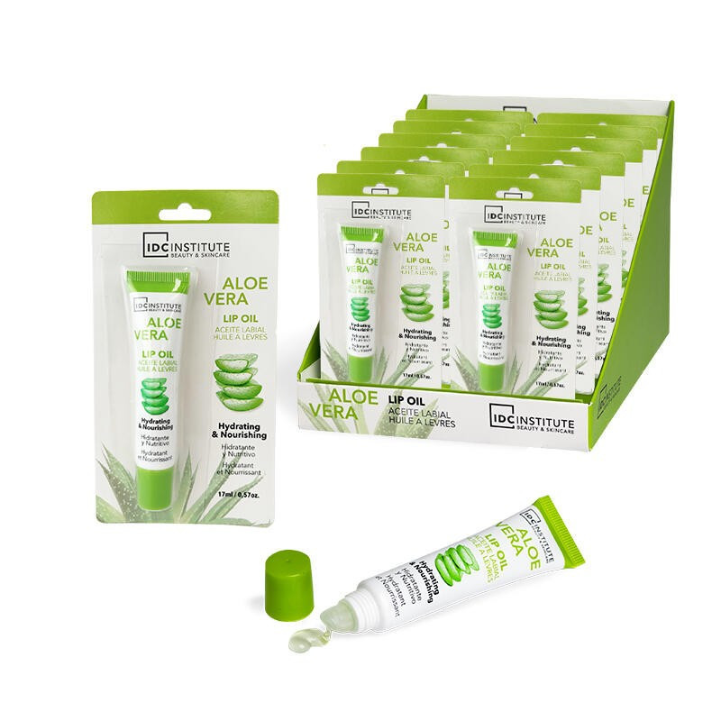 Aceite labial con aloe vera