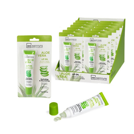 Aceite labial con aloe vera