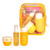Set viaje trio radiant skin: Bruma corporal, gel y crema idc