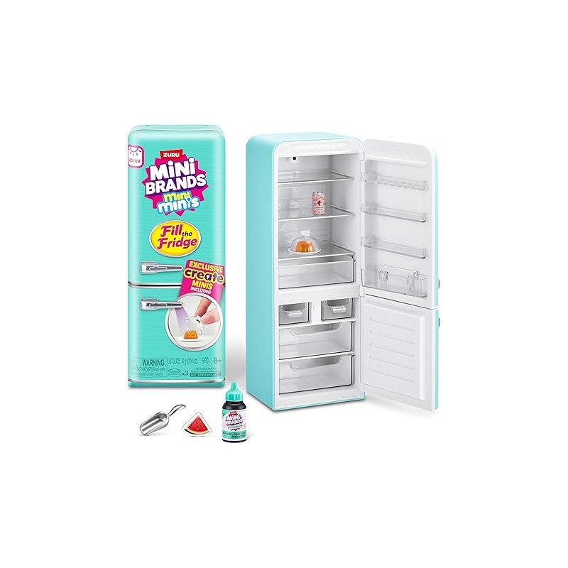 Mini Brands con luz Ultravioleta de ZURU, coleccionables, No comestible 8+