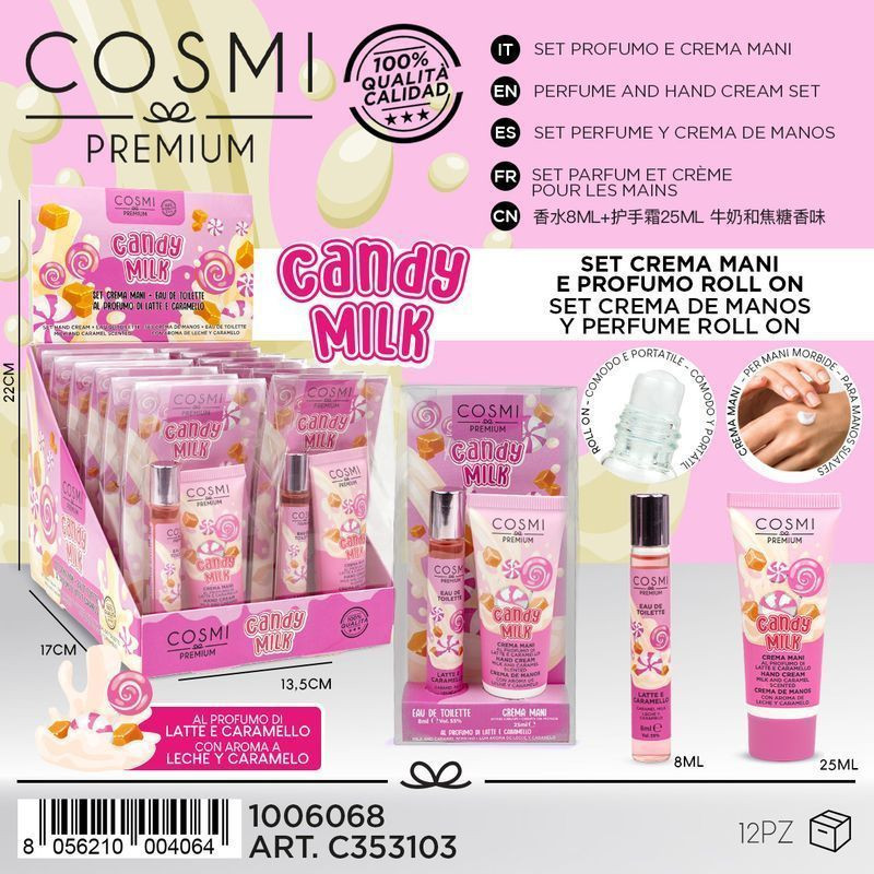 Set crema de manos + Eau de Toilette Candy