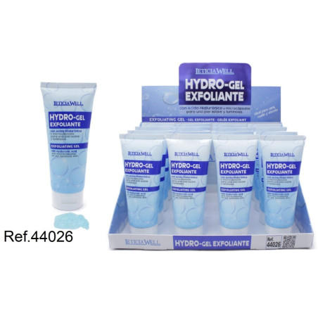 HYDRO GEL EXFOLIANTE CON ACIDO HIALURONICO 100ML.