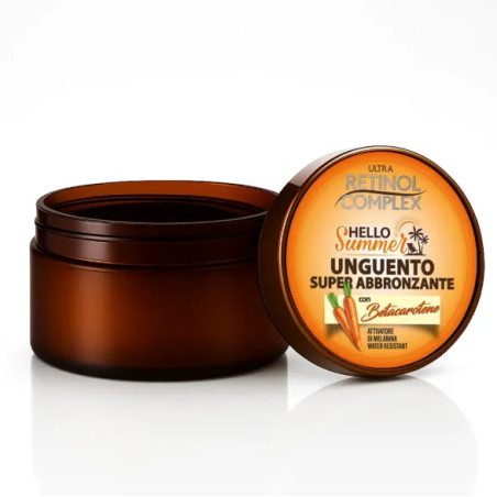 Super bronceador con betacaroteno
