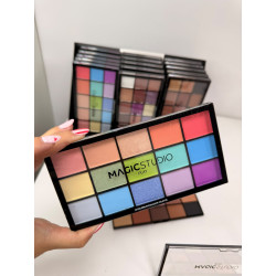 Paleta de sombras de ojos de 15 colores surtidos