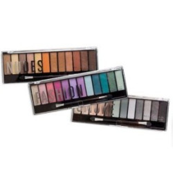 Paleta de 12 sombras de ojos versátil magic studio