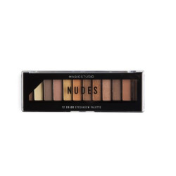 Paleta de 12 sombras de ojos versátil magic studio