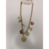 Collar verano mariposa (acero)