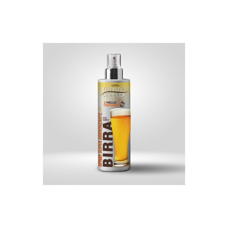 crema en aerosol super bronceador con cereza