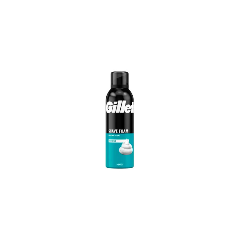 GILLETTE ESPUMA AFEITAR SENSIBLE 200 ML