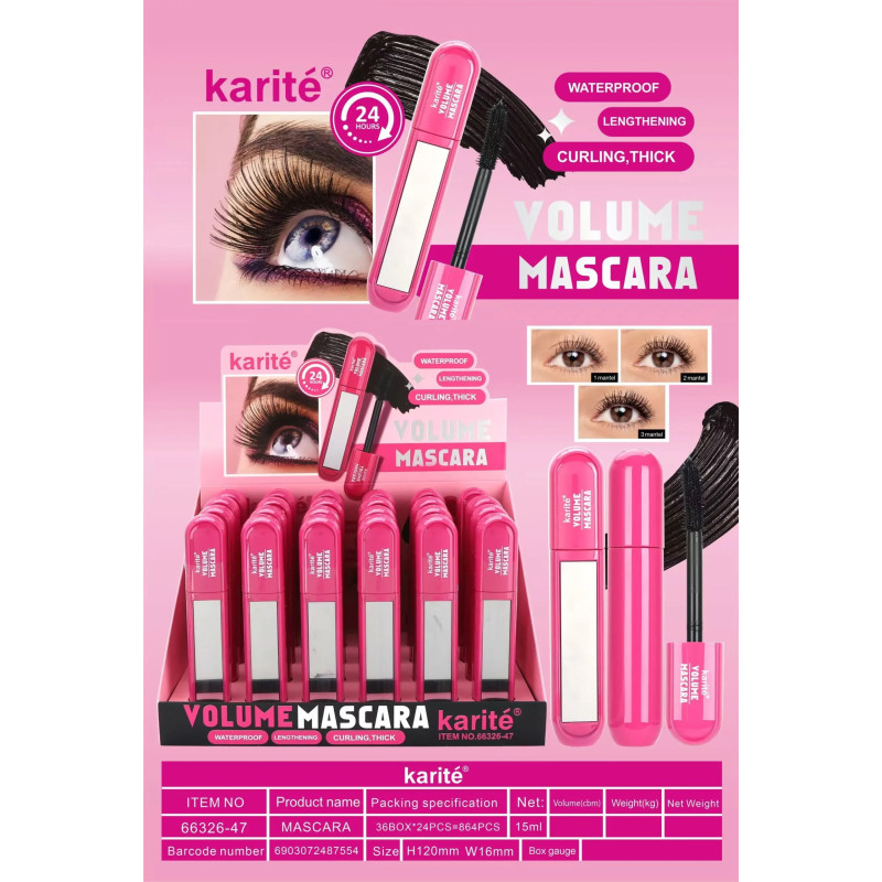 Mascara de pestañas Volumen
