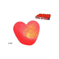 Corazon luz led 11 cm